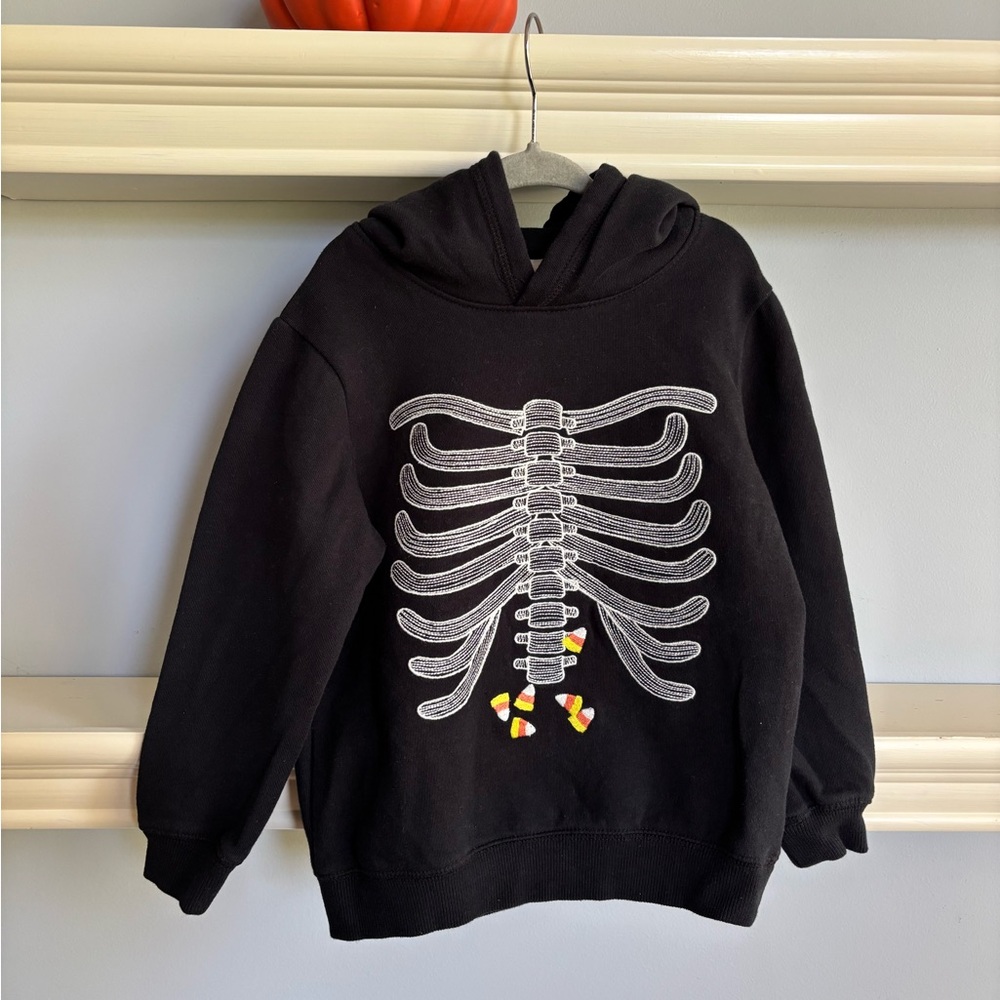 Gymboree Black Skeleton Hoodie